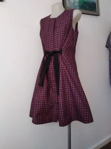 Paris Atelier &Other Stories Fab  Cotton Multi Col Dress With Pkts And Tie... - Picture 1 of 9