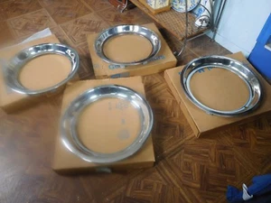 NOS Chevrolet 1986 1987 1988 1989 Celebrity Eurospot Trim Ring Set 4 14073707 - Picture 1 of 7