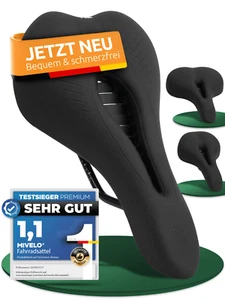 MIVELO Comfort PRO Mountainbike Fahrradsattel Memory Foam Fahrrad Sattel - Bild 1 von 5