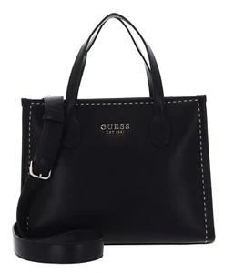 GUESS borsetta Silvana 2 Compartment Tote Black - Foto 1 di 5