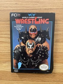 World Championship Wrestling (WCW) - Nintendo (NES) - Box Only EMpTY HTF