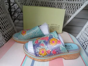 Sandalias Skym Aldina Spring Step Spring Step Aldina Skym Multi azul cielo nuevas con etiquetas, 9 40 - Imagen 1 de 3