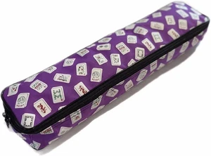 Estuche Multiusos (Color XL-Púrpura) Azulejo/Estante Color Azulejo con Cremallera para Mah Jongg - Imagen 1 de 3