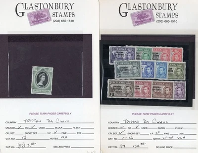 Tristan Da Cunha #1 a #108 goma original como nueva Foto 1 de 4