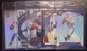Lote de 5 tarjetas Peyton Manning/Reggie Wayne 2024 totalmente certificadas Elite Zenith - Imagen 1 de 6