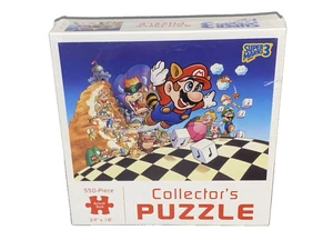Super Mario Bros 3 Nintendo NES Collector’s Puzzle 550 Piece 24" x 18" BRAND NEW - Picture 1 of 4
