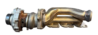 MERCEDES-BENZ S550 W222 2014-2019 TURBOCOMPRESOR LADO IZQUIERDO COLECTOR DE ESCAPE OEM Foto 1 de 4