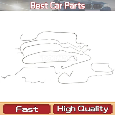 Kit de línea de freno de acero inoxidable Dorman para 99-02 cabina extendida Silverado Sierra 2500HD Foto 1 de 3