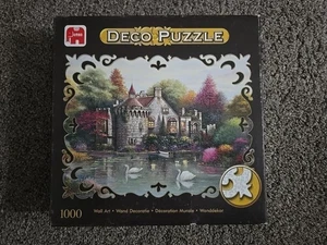 Rompecabezas Jumbo Deco Hidden Lake Chateau 1000 piezas Sung Kim - Imagen 1 de 6