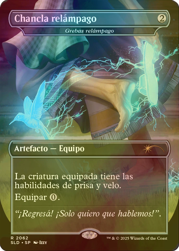 MTG FOIL Chancla relampago Spanish SLD - Image 1 of 1