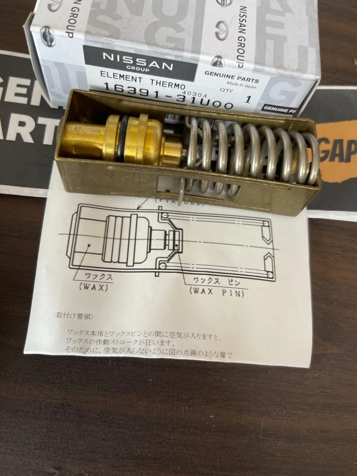 Genuine NISSAN OEM Xterra Frontier Thermo Element Kit 16391-31U00 - Изображение 1 из 4