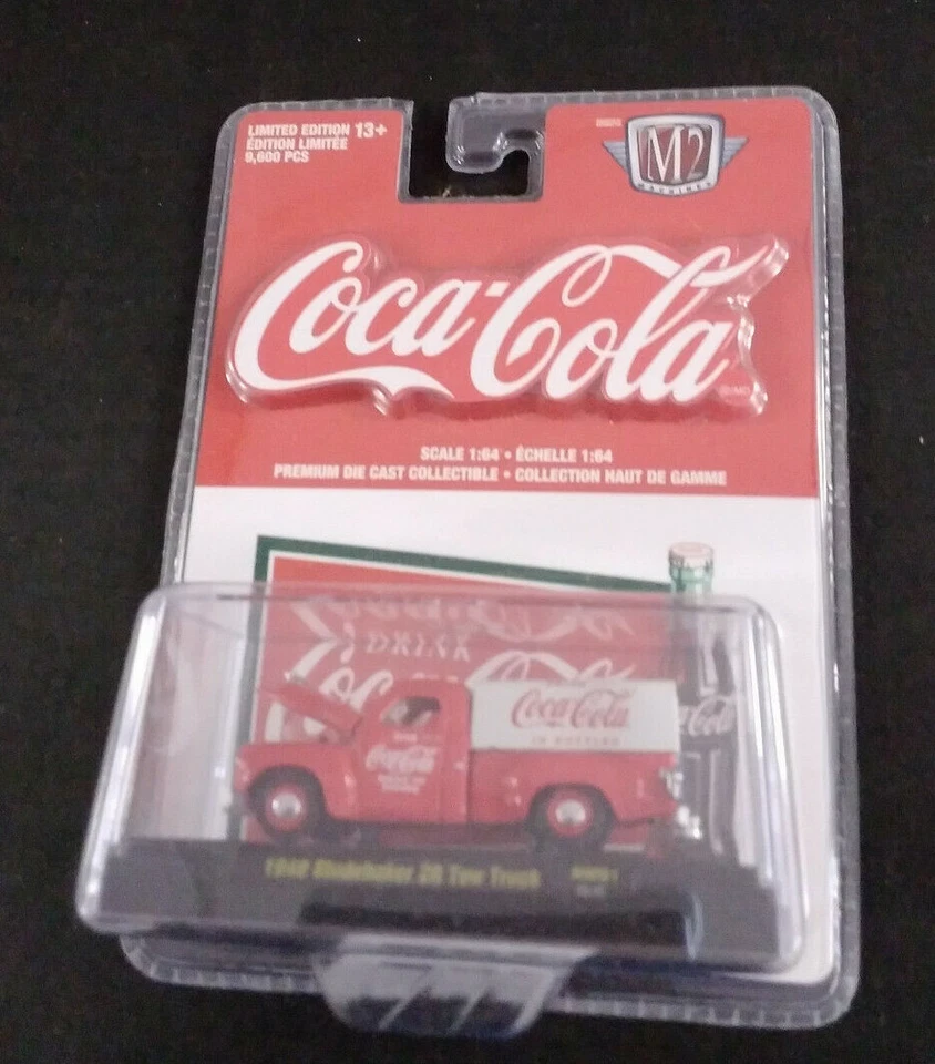 M2 Machines Coca Cola 1949 Studebaker 2R Tow Truck New *TOY2A - Image 1 of 1