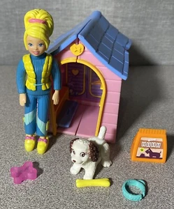 Vintage Polly Pocket Happenin’ Pet Pals Folding Doghouse - Picture 1 of 5