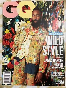 2018 May GQ Magazine JAMES HARDEN Wild Style Great Cover Story - Picture 1 of 1