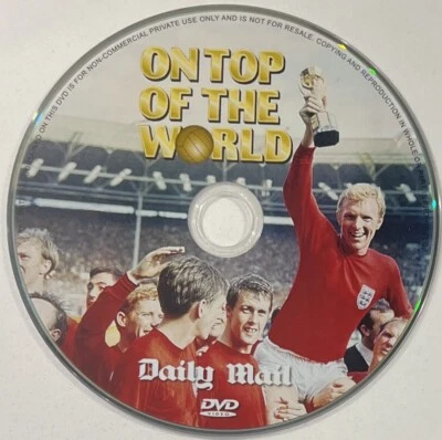 On Top Of The World - England's 1966 - Daily Mail Promotional DVD Disc Only - Image 1 of 2