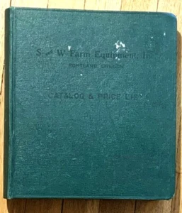 Vintage S und W Landmaschinen Bauernhof Katalog 1963 Portland OR - Bild 1 von 3