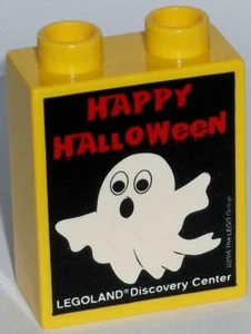 LEGO LEGOLAND Sammelstein Sonderstein HAPPY Halloween 2016 Discovery Center - Bild 1 von 1
