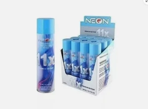 2 Can Neon 11X Refined Butane Lighter Gas Fuel Refill 300 mL 10.14 oz Cartridge - Picture 1 of 2