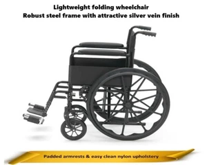 Wheelchair Lightweight self-propelled Folding - Picture 1 of 2