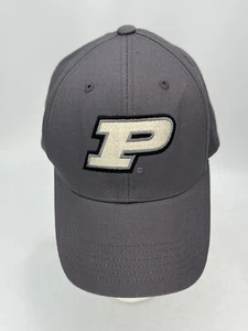 Perdue Boilermakers baseball cap by Captivating Headgear adjustable gray EUC - Picture 1 of 5