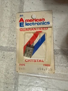 NOS AMERICAN ELECTRONICS CRYSTAL HAM RADIO CB SCANNER TYPE MRH-1 FREQ. 155 160 - Zdjęcie 1 z 3