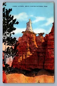Postcard Vintage Queen Victoria Bryce Canyon National Park Landmark Utah - Picture 1 of 2