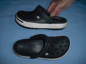 Crocs Crocband II Clogs Sandale schwarz Unisex Damen 7 / Herren 5 - Bild 1 von 5