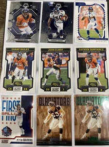 NFL Denver Broncos Lot 16 Karten - Bild 1 von 2