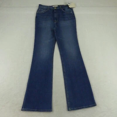 Current Elliott Jeans Womens 32 Blue High Rise Flare The Side Street Denim C/E - Image 1 of 4