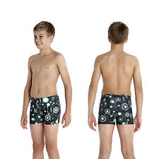 Speedo Badehose für Jungen mit Beinansatz Aquashort Badeshorts kastenform