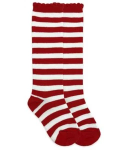 Jefferies Christmas Red Stripe Knee High Socks  XS 2-4 Years - Picture 1 of 1