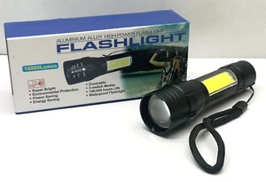 Torcia multifunzionale ricaricabile FLASHLIGHT campeggio escursione pesca L243 - Picture 1 of 14