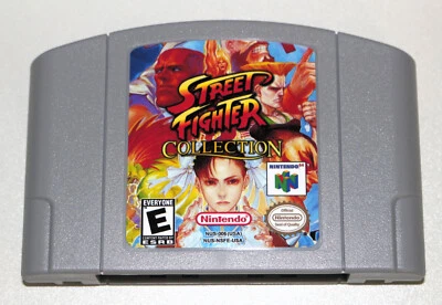 SNES Street Fighter Collection 2 Super Turbo EX Plus Alpha For N64 NTSC-U/C US - Image 1 of 3