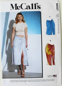 McCalls 8327 Misses Knit Skirts Sewing Pattern Sz 14-22 - Picture 1 of 1