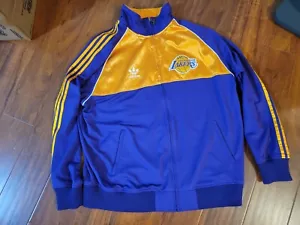 Adidas Kobe Bryant Los Angeles Lakers Rare Championship Ring Ceremony Jacket XL - Picture 1 of 5