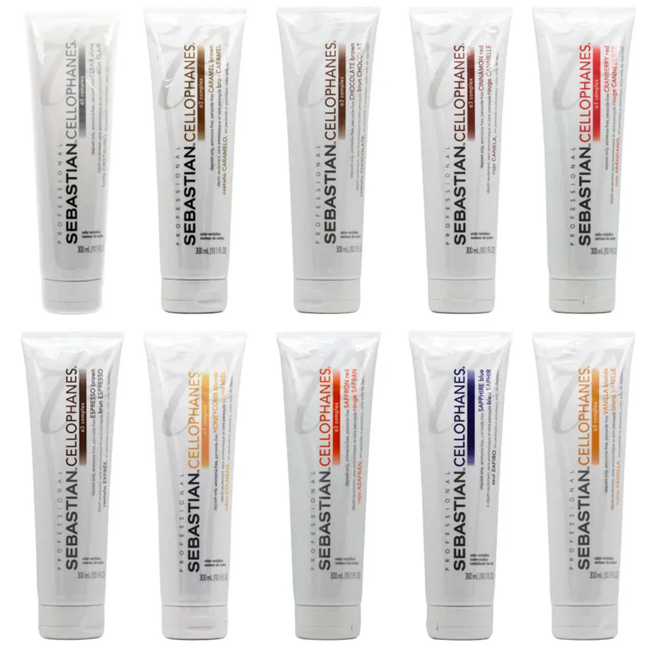 Sebastian CELLOPHANE 彩色活肤霜 300 毫升/ 10 盎司 - 选择颜色 — 第 1/1 张图片
