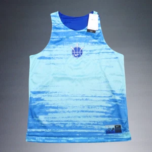 NIKE DRI-FIT VERANO ARO CANCHA DE BALONCESTO REVERSIBLE HOMBRE CAMISETA SIN MANGAS MEDIANA NUEVA CON ETIQUETAS - Imagen 1 de 8