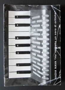 Katalog Ausstellung NADIA NAVA Ich habe einen Chor der Kritik gesammelt 2008 Spacetemporaneo - Bild 1 von 6