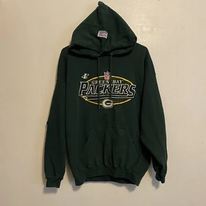 Green Bay Packers grüner Hoodie NFL Erwachsene Größe Large Pullover Kordelzug sportlich - Bild 1 von 13