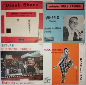 Disco 45 Giri Dina Shore Billy Vaughn Barimar Orchesta Rock And Roll Platters - Foto 1 di 10