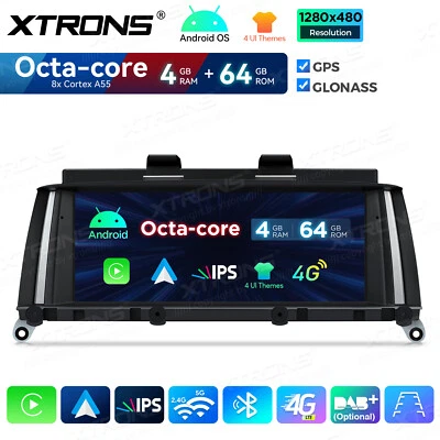 XTRONS 8,8" Android 14 Autoradio für BMW X3 F25 CIC Octa Core 4+64G IPS GPS WiFi - Bild 1 von 4