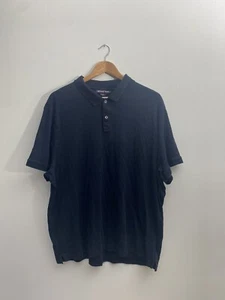 MICHAEL KORS Shirt Mens 2XLARGE Blue polo casual sports T-shirt cotton Sz 2XL - Picture 1 of 15