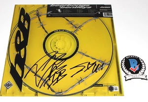 POST MALONE SIGNED BEERBONGS & BENTLEYS 12x12 ALBUM FLAT PHOTO BECKETT COA BAS - Picture 1 of 3