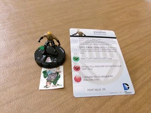 =HeroClix DC WAR OF LIGHT Aquaman 034 with card = - Picture 1 of 1