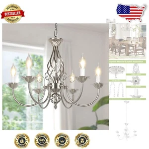 Versatile Rustic Industrial Ceiling Light - Perfect for Living & Dining Spaces - Picture 1 of 10
