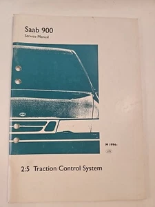 Factory Saab 900 Service Manual 2:5 Traction Control System 1994 - - Foto 1 di 3
