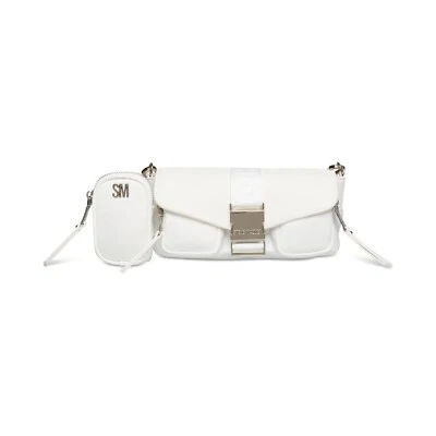 Bolso Bandolera Steve Madden Bmove para Mujer y Bolsa Extraíble Blanco Nuevo con Etiquetas Foto 1 de 4