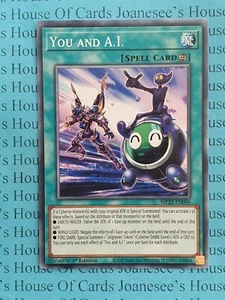 Tú y A.I. Tarjeta común Yu-Gi-Oh MP22-EN096 1ª edición nueva - Imagen 1 de 3