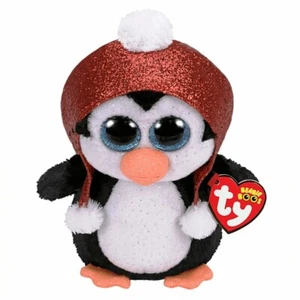 TY BEANIE BABIES BOOS GALE NATALE 2019 PINGUINO PENGUIN 15 CM 36681 - Picture 1 of 1