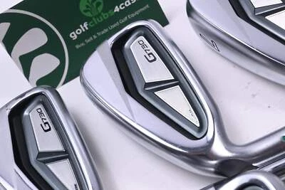 Left Hand Ping G730 Irons / 5-PW+UW / Green Dot/ Stiff Flex Dynamic Gold Mid 115 - Image 1 of 4